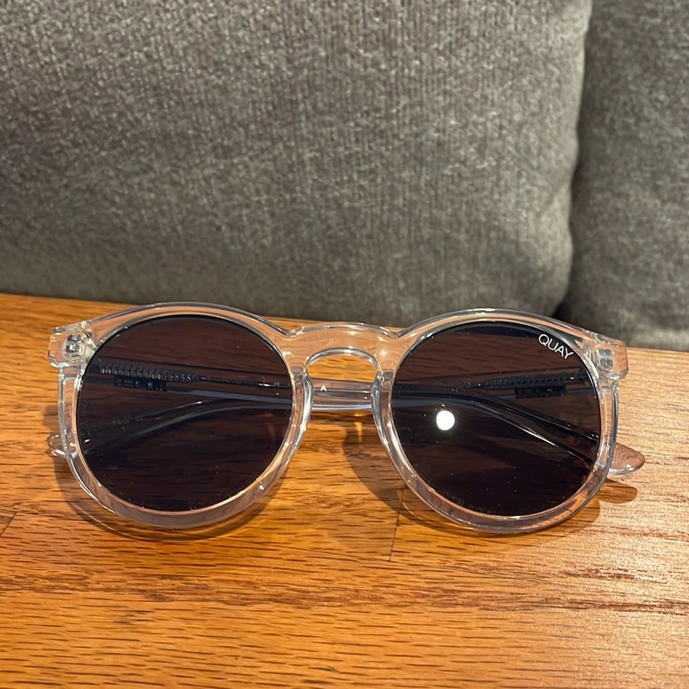 Quay Australia Clear Sunglasses
